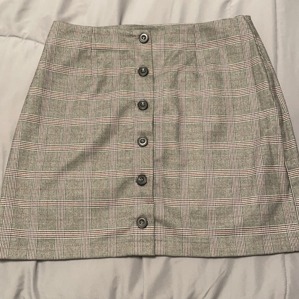 Forever 21 Plaid Mini Skirt size S